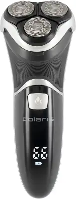 Бритва роторная Polaris PMR 0421RC Pivot Touch 4D PRO реж.эл.:3 питан.:элек.сеть/аккум. черный