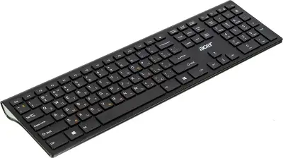 Клавиатура беспроводная Acer OKR020, мембранная, USB, черный (ZL.KBDEE.004)
