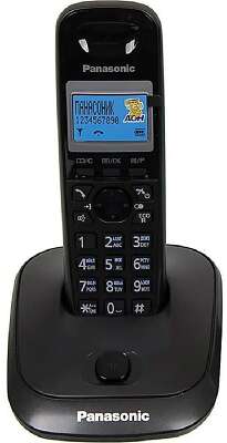 Panasonic KX-TG2511RUT (титан) {АОН, Caller ID,спикерфон на трубке,переход в Эко режим одним нажатием}