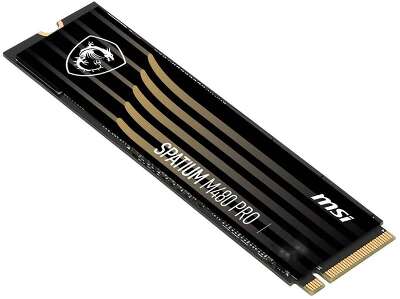 Твердотельный накопитель SSD MSI 4TB PCIe 4.0 NVMe M.2 SPATIUM M480 PRO