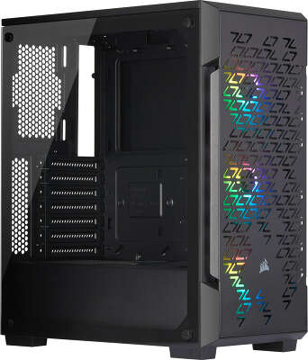 Корпус Corsair 220T, черный, ATX, Без БП (CC-9011173-WW)