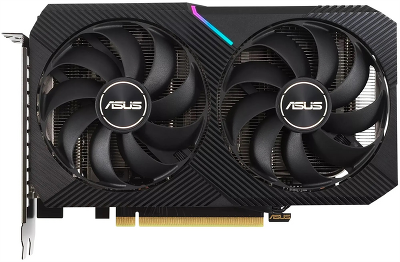 Видеокарта ASUS DUAL-RTX3050-O8G-V2//RTX3050 DVI HDMI DP 8G D6; 90YV0GH6-M0NA00