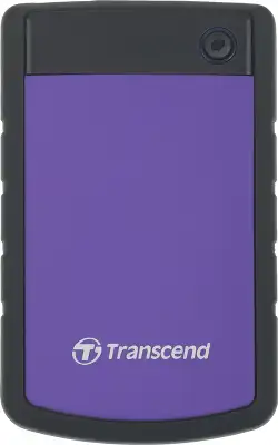 Жесткий диск Transcend USB3.0 2TB TS2TSJ25H3P StoreJet 25H3P (5400rpm) 2.5" фиолетовый