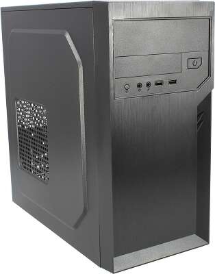 Корпус Foxline FL-702, черный, mATX, 500W (FL-702-FZ500R)