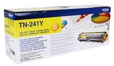 Brother TN-241Y Картридж ,Yellow MFC- 9330CDW/HL-3140CW/HL/3170CDW/DCP-9020CDW, Yellow, (1400стр)(TN241Y)
