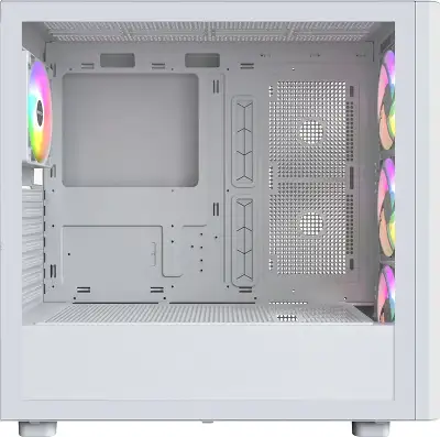 Корпус Montech XR Wood белый без БП ATX 9x120mm 4x140mm 2xUSB3.0 audio bott PSU