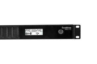 Источник бесперебойного питания Systeme Electric Smart-Save SMT, 750VA/450W, RM 1U, Line-Interactive, LCD, Out: 230V 4xC13, SNMP Intelligent Slot, USB, RS-232