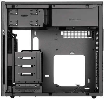 Корпус Silverstone CS330, черный, mATX, Без БП (SST-CS330B)