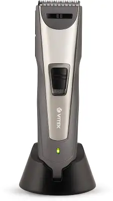 Машинка для стрижки Vitek VT-2572 графитовый 3Вт (насадок в компл:2шт)