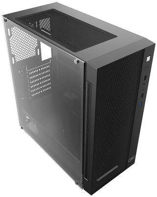 Корпус Deepcool MATREXX 55 MESH DP-ATX-MATREXX55-MESH (714057) E-ATX, CPU Height 165mm, VGA max 370mm, USB 2.0 x 2, «USB 3.0 x 1, Audio x 1, Mic x 1, int. 3.5» x 2 , 2.5» x 4, Ext. 5.25» x 0, 3.5» x 0 (714057)»