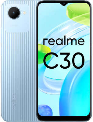 Смартфон Realme C30 64Gb 4Gb голубой