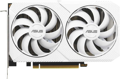 Видеокарта ASUS NVIDIA nVidia GeForce RTX 3060 DUAL-RTX3060-O8G-WHITE 8Gb DDR6 PCI-E HDMI, 3DP