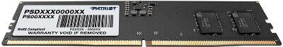 Модуль памяти DDR5 DIMM 8Gb DDR4800 Patriot Memory Signature (PSD58G520041)