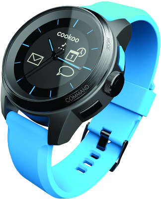 Часы COOKOO Watch Black on Blue [CKW-KB002-01]