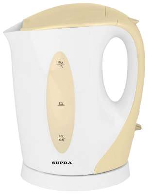 Чайник Supra KES-1702 белый/фисташковый (корпус: пластик)