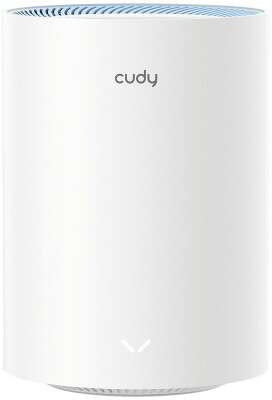 Маршрутизатор CUDY AC1200 Wi-Fi Mesh Solution 1-Pack, Chipset MediaTek, Dual-Band, 867Mbps at 5GHz + 300Mbps at 2.4GHz, 802.11ac/a/b/g/n, 2 Fast Ethernet Ports, 2 internal antennas, MU-MIMO, DDNS, Zerotier/Wireguard/OpenVPN/IPSec/L2TP/PPTP VPN, DNS over C