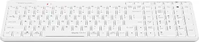 Клавиатура A4Tech Fstyler FBK27C AS белый USB беспроводная BT/Radio slim Multimedia (FBK27C AS)