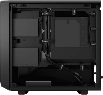 Корпус Fractal Design Meshify 2 Nano Black TG Dark Tint, черный, Mini-ITX, Без БП (FD-C-MES2N-01)