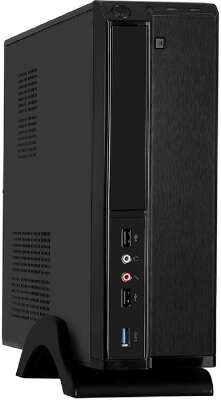 Exegate EX288782RUS Корпус Desktop ExeGate MI-207U-M400 (mini-ITX/mATX, БП M400 с вент. 8см, 2*USB+1*USB3.0, аудио, черный)