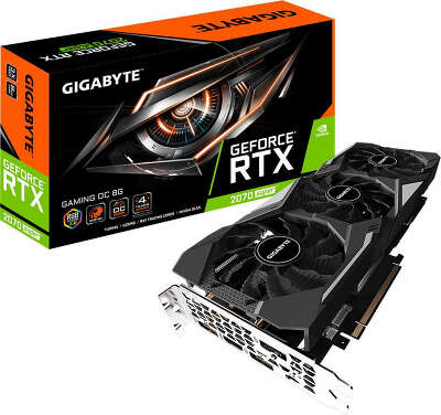 Видеокарта GIGABYTE nVidia GeForce RTX 2070 SUPER GAMING OC 8G 8Gb GDDR6 PCI-E HDMI, 3DP