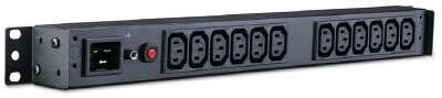CyberPower PDU20BHVIEC12R PDU 1U type, 16Amp, plug 1x C20 (12x C13)