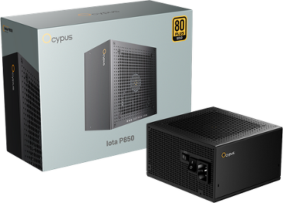 Блок питания Ocypus Iota P850, 850W, APFC, 80+ Gold, ATX 3.1, Fully Modular, 120mm Fan (P850-GF)