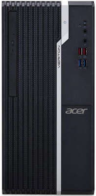 Компьютер Acer Veriton S2680G PMD-G6405 G6405/4/128 SSD/Multi/W10Pro,черный