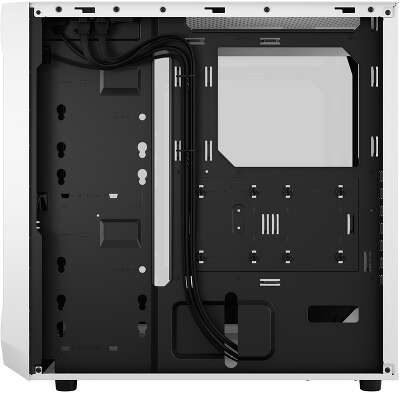 Корпус Fractal Design Focus 2 White TG Clear Tint, белый, ATX, Без БП (FD-C-FOC2A-02)