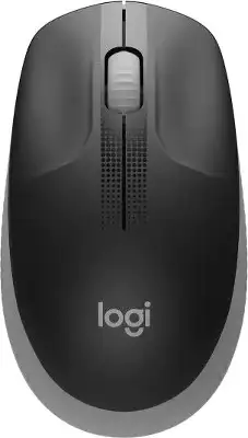Мышь Logitech M190 черный/серый оптическая 1000dpi беспров. USB 2but (910-005906)