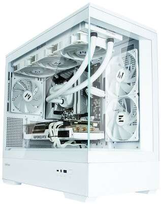 Корпус Zalman P30 White, белый, mATX, без БП (P30 White)