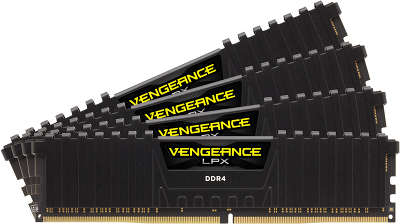 Модуль памяти Corsair Vengeance LPX [CMK64GX4M4C3000C15] 64 ГБ