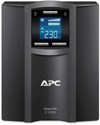 ИБП APC Smart-UPS, 1500 В·А, 900 Вт, IEC, черный