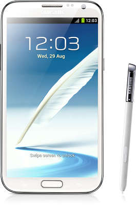 Коммуникатор Samsung GT-N7100 Galaxy Note II 16Gb, White