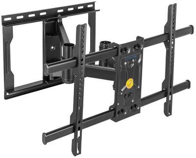 Кронштейн для ТВ KROMAX ATLANTIS-85 black (max VESA 600х400 мм, настенный, поворотный, наклонный, max 50 кг) (90662)