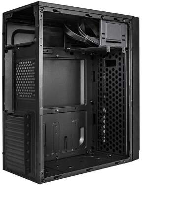 Exegate EX290174RUS Корпус Miditower ExeGate AA-442U2 (ATX, без БП, 1*USB+2*USB3.0, аудио, черный)