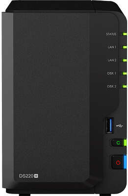 Сетевое хранилище Synology DiskStation DS220+