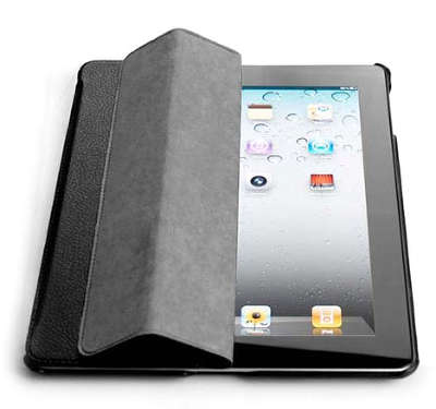 Чехол Jisoncase для iPad 3, черный [JS-ID-007A]