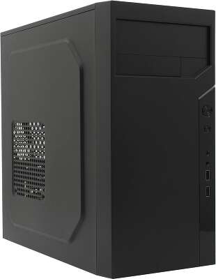 Корпус PowerCool 6505-U2-450W, черный, mATX, 450W (6505-U2-450W)