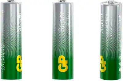 Алкалиновые батарейки GP Super Alkaline G-Tech 15А АA - 10 шт. в пленке (10 шт.)