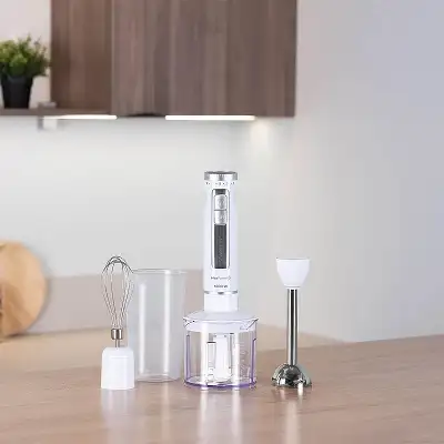 Блендер погружной Scarlett SC-HB42F29 1600Вт белый/серебристый