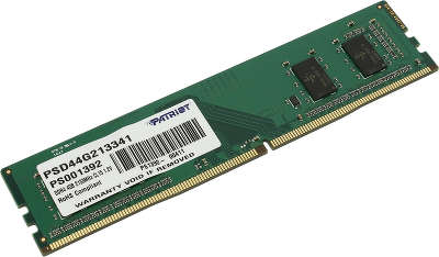 Модуль памяти DDR4 DIMM 4096Mb DDR2133 Patriot [PSD44G213341]