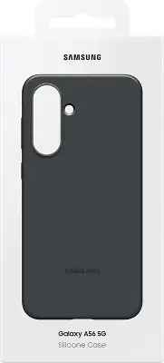 Чехол (клип-кейс) Samsung для Samsung Galaxy A56 Silicone Case A56 черный (EF-PA566CBEGRU)