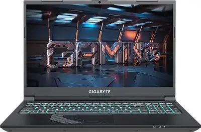 Ноутбук Gigabyte G5 Core i7 13620H 16Gb SSD1Tb NVIDIA GeForce RTX4060 8Gb 15.6" IPS FHD (1920x1080) FreeDOS black WiFi BT Cam (KF5-H3KZ354KD)