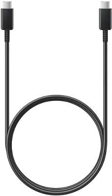 Кабель Samsung USB-C to USB-C 100W, 1 м, чёрный [EP-DN975BBRG]