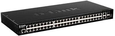 D-Link DGS-1520-52/A1A Управляемый L3 стекируемый коммутатор с 48 портами 10/100/1000Base-T, 2 портами 10GBase-T и 2 портами 10GBase-X SFP+