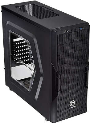 Корпус Thermaltake Versa H22, Window, черный, ATX, без БП (CA-1B3-00M1WN-00)