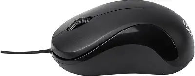 Мышь Оклик 115SR черный оптическая 1000dpi USB для ноутбука 3but (492888)