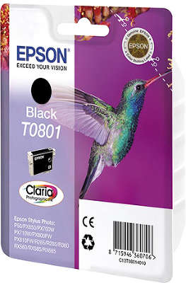 Картридж Epson T080140 чёрный