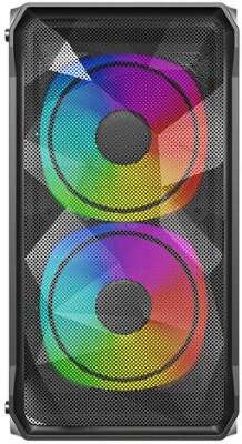 Корпус PowerCase Micro A3B ARGB, черный, mATX, без БП (CMMAB-A3)