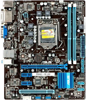 Мат. плата P8 Asus P8H61-M LX2 (3.x)